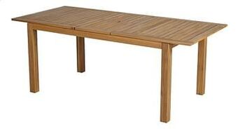 Dreamland Verlengbare tuintafel Madrid L 160 x B 90 cm aanbieding