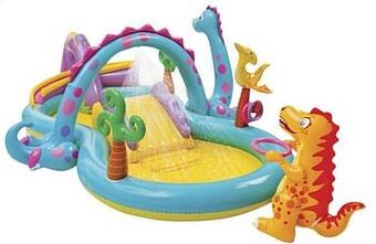 Dreamland Intex opblaasbaar speelcenter Dinoland aanbieding