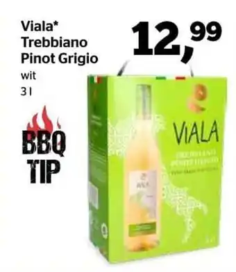 Spar Viala trebbiano pinot grigio wit aanbieding