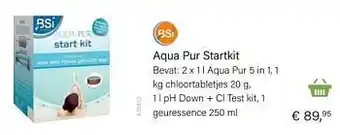 Multi bazar Aqua pur startkit aanbieding