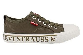 Berca Shoes Levi’s Veterschoen Jongens Maat 28/35 - Kaki aanbieding