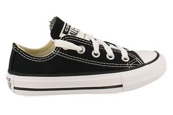 Berca Shoes Converse Sneaker Laag Jongens/meisjes Canvas Low - Zwart aanbieding