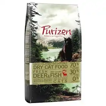 Zooplus 2,5kg Adult Hert & Vis Purizon Kattenvoer aanbieding
