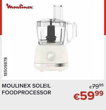 Euroshop Moulinex Soleil Foodprocessor aanbieding