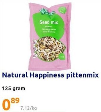 Action Natural happiness pittenmix aanbieding