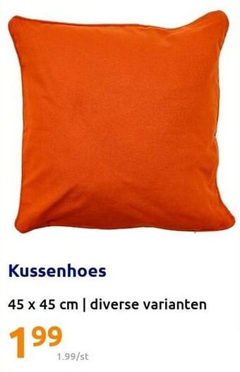 Action Kussenhoes aanbieding