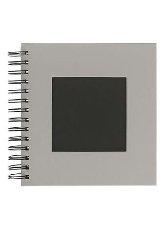 HEMA HEMA Fotoalbum Met Venster 19x18 Grijs aanbieding