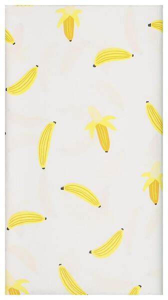 HEMA HEMA Tafelkleed - 138 X 220 - Papier - Bananen aanbieding