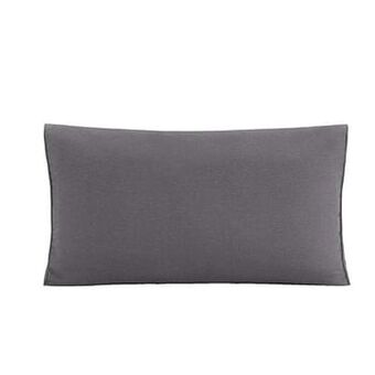 Leen Bakker Le Sud rug/zij loungekussen Brest - grijs - 73x43 cm - Leen Bakker aanbieding