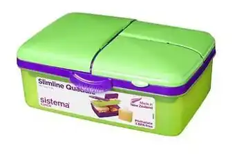 Dreamland Sistema brooddoos Slimline Quaddie groen aanbieding