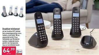 Draadloze telefoonset