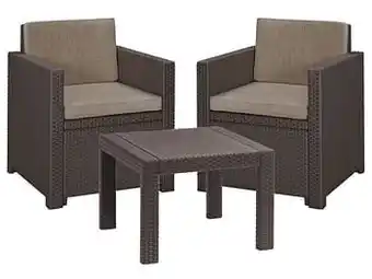 Lidl Keter Balkonset, 3-delig, bruin aanbieding