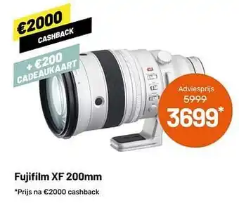 Kamera Express Fujifilm xf 200mm aanbieding