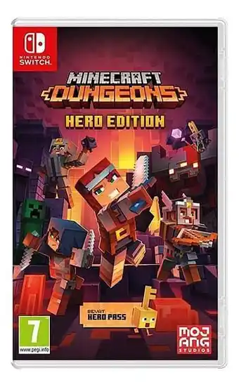 Dreamland Nintendo Switch Minecraft Dungeons - Hero Edition NL aanbieding