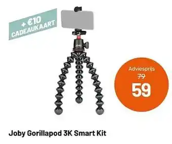 Kamera Express Joby gorillapod 3k smart kit aanbieding