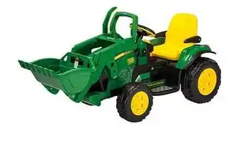 Dreamland Peg-Pérego elektrische tractor John Deere Ground Loader aanbieding