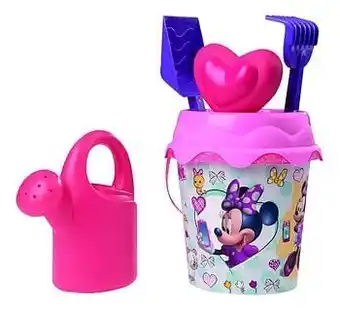 Dreamland Smoby emmertje met strandspeelgoed Minnie Mouse aanbieding
