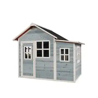 Brico EXIT Loft 150 houten speelhuis blauw aanbieding
