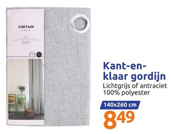 Kant-en-klaar gordijn