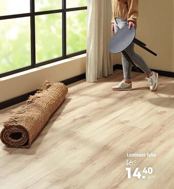 Kwantum Laminaat Toba aanbieding