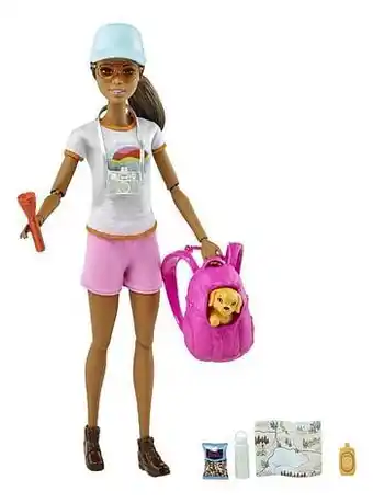 Dreamland Barbie mannequinpop Barbie Hiking aanbieding