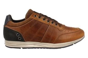 Berca Shoes Bullboxer Veterschoen Heren - Cognac aanbieding