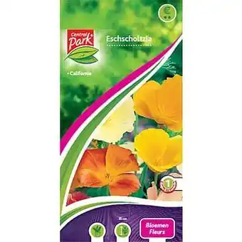 Brico Central Park zaad pakket eschscholtzia ’Bloemen’ aanbieding