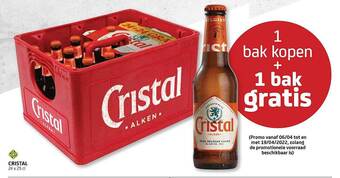 BelBev Cristal aanbieding
