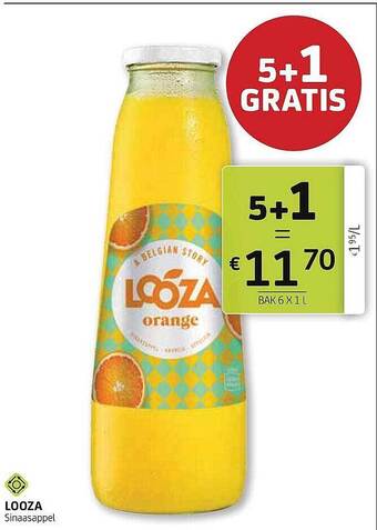 BelBev Looza Sinaasappel aanbieding