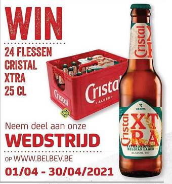 BelBev Cristal Xtra aanbieding