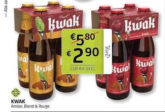 BelBev Kwak Amber, Blond & Rouge aanbieding