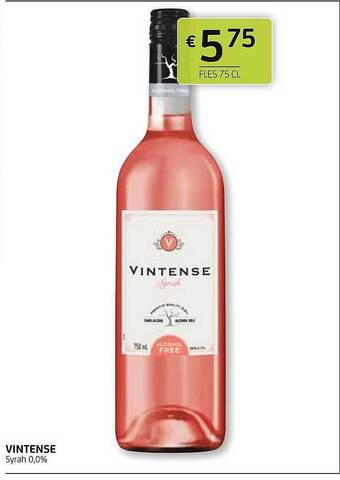 BelBev Vintense Syrah aanbieding