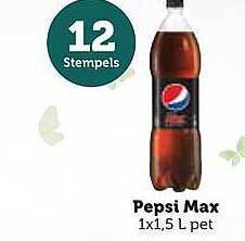 BelBev Pepsi Max aanbieding