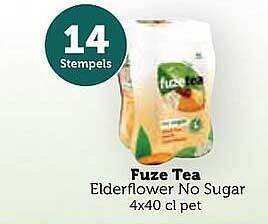 BelBev Fuze Tea aanbieding