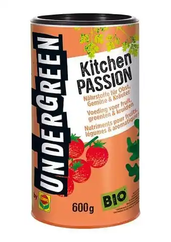 Brico Compo fruit, groenten & kruiden Undergreen Kitchen Passion 600g aanbieding
