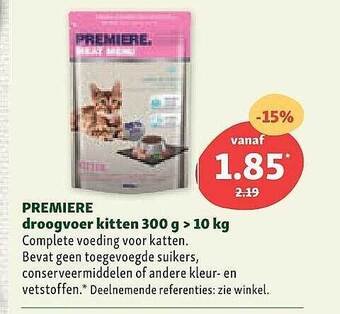 Maxi Zoo Droogvoer Kitten aanbieding