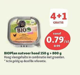 Maxi Zoo Bioplan Natvoer Hond aanbieding