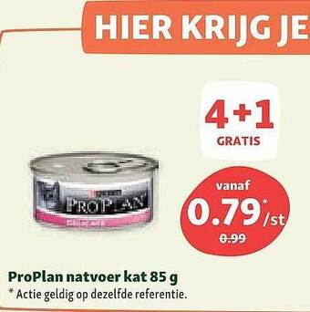 Maxi Zoo Proplan Natvoer Kat aanbieding