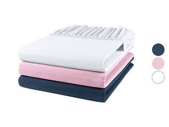 Lidl Livarno Home Jersey hoeslaken, 90-100 x 200 cm aanbieding