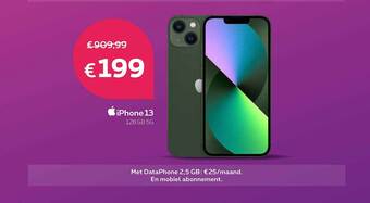Proximus Iphone 13 128 Gb 5g aanbieding