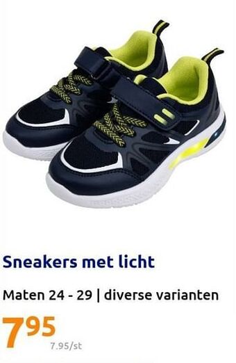 Action Sneakers met licht aanbieding