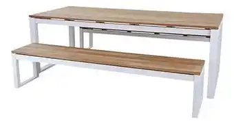 Dreamland Ocean tuinset Selena 2 banken wit aanbieding