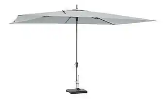 Dreamland Madison parasol 4 x 3 m lichtgrijs aanbieding