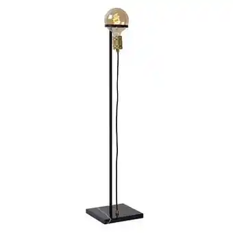 Leen Bakker Lucide vloerlamp Ottelien - zwart - 23x108,6 cm - Leen Bakker aanbieding