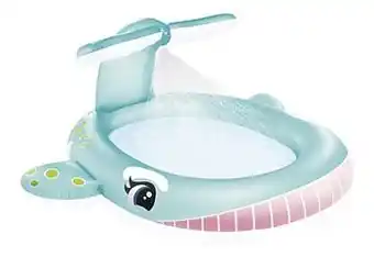 Dreamland Intex opblaasbaar kinderzwembad Walvis met watersproeier aanbieding