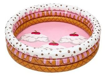 Dreamland Bestway kinderzwembad Sundae Ø 160 cm aanbieding