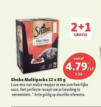 Maxi Zoo Sheba Multipacks aanbieding