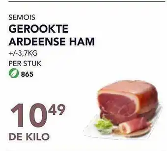 Gerookte Ardeense Ham