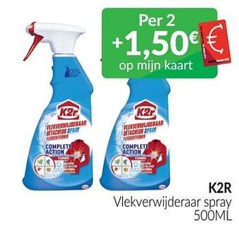 Intermarché K2r vlekverwijderaar spray aanbieding