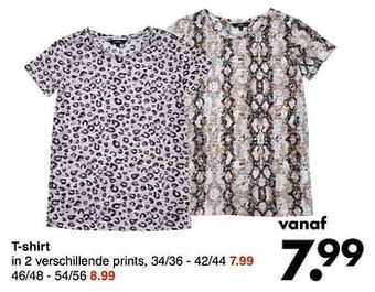 Wibra T-shirt aanbieding